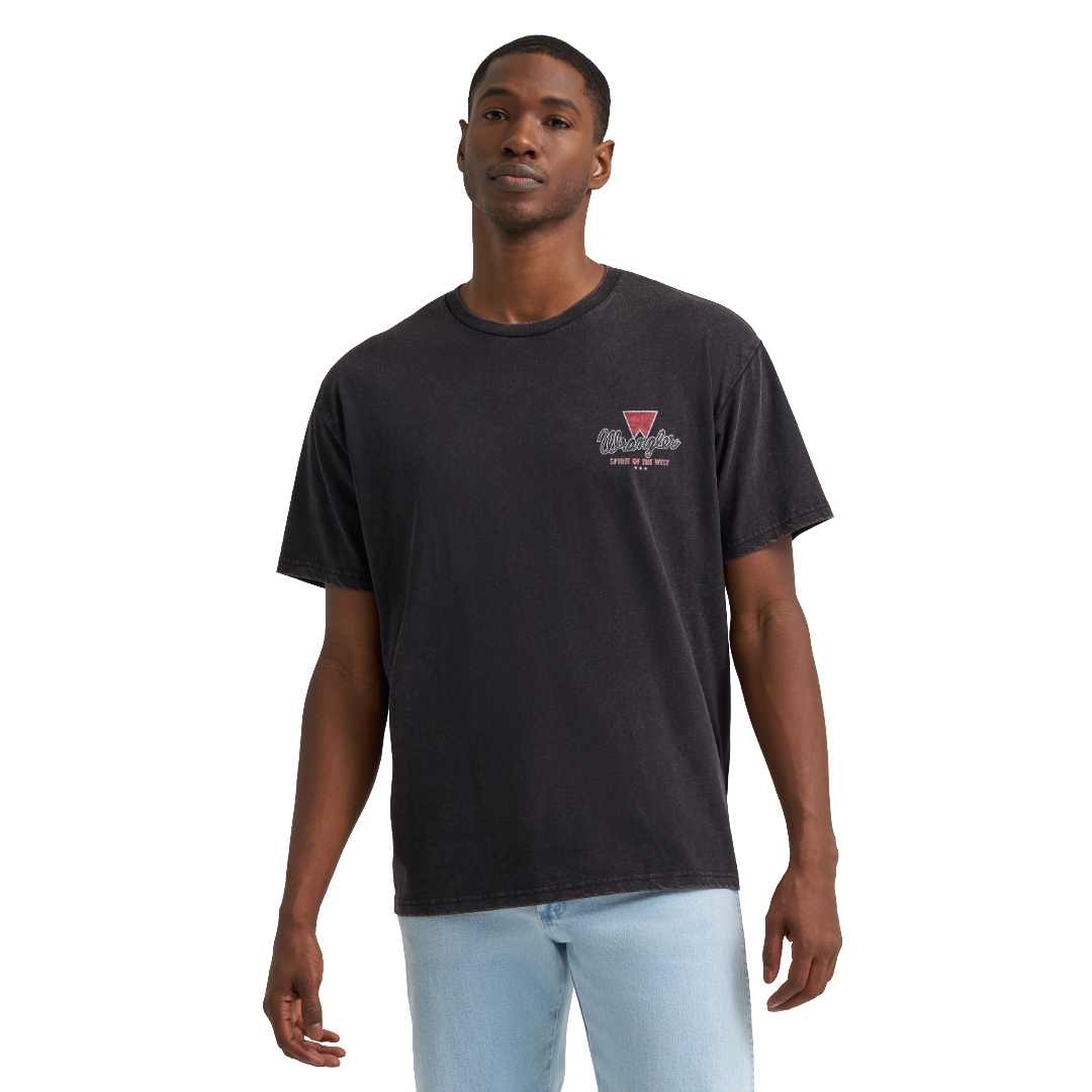 Wrangler Men's Black Beauty Vintage Fit Graphic T-Shirt 112383987