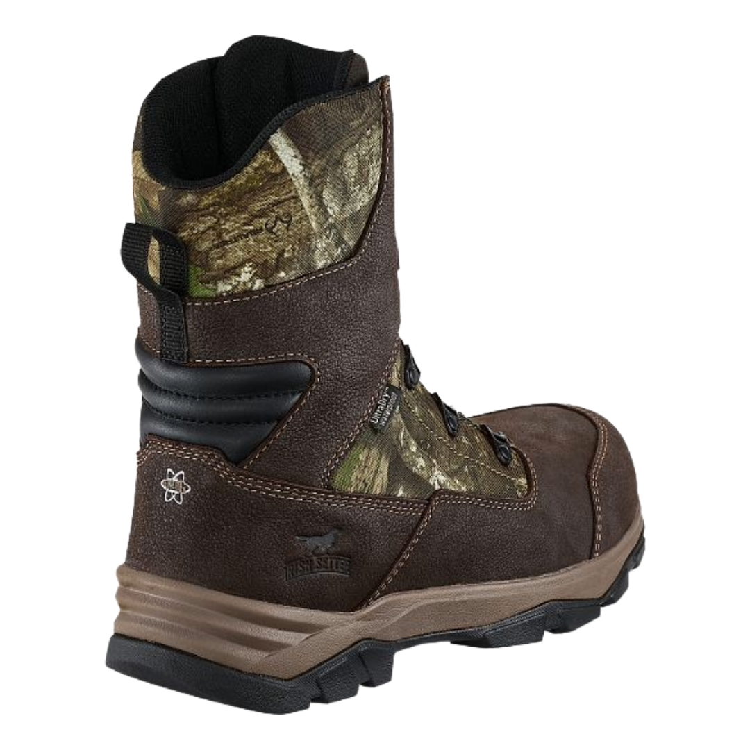 Irish Setter Mens 10" BOA Waterproof Brown Boot 03955