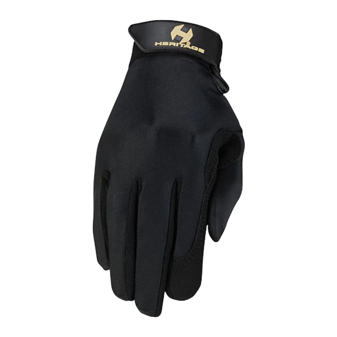 Heritage Performance Black Gloves 10-HG100-16