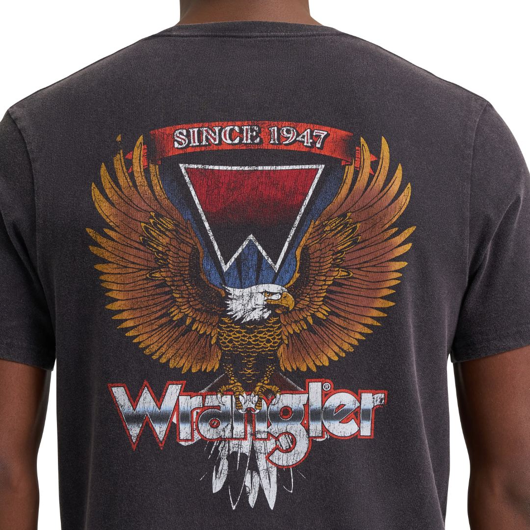 Wrangler Men's Black Beauty Logo Graphic T-Shirt 112383934