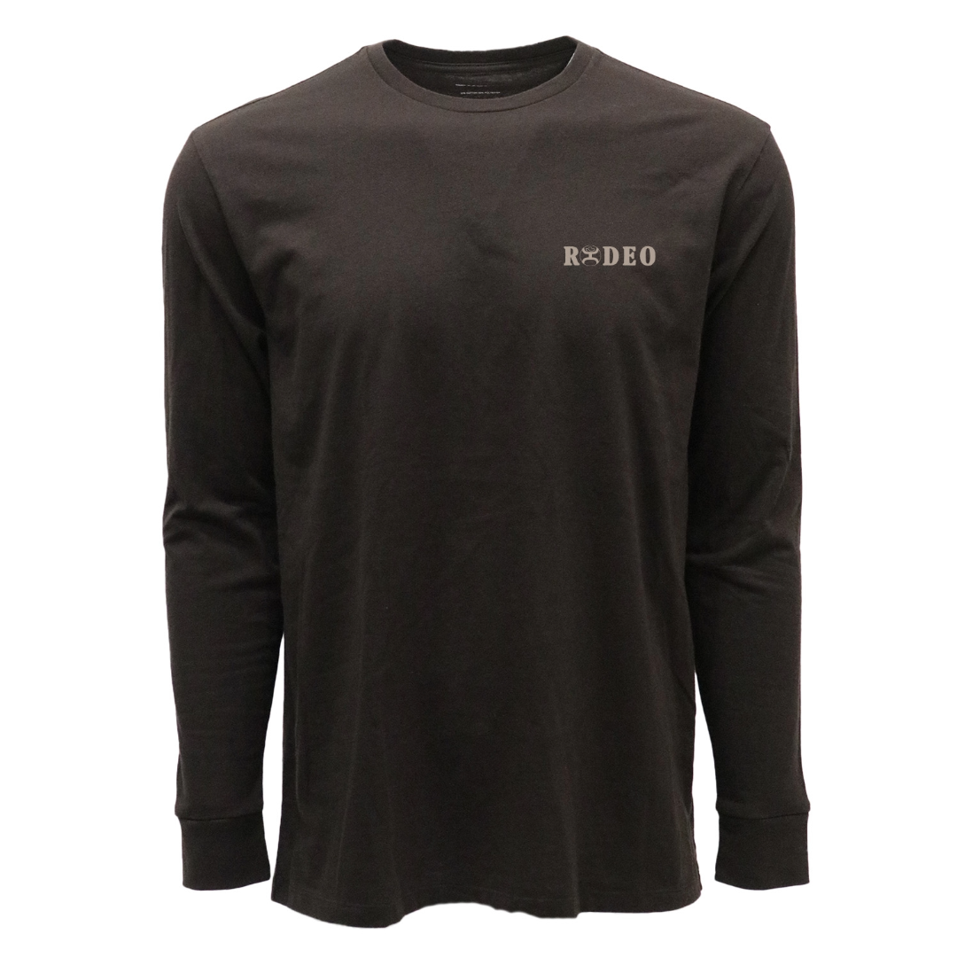 Hooey Men's Rodeo Round Up Dark Brown T-Shirt HT2609DKBR