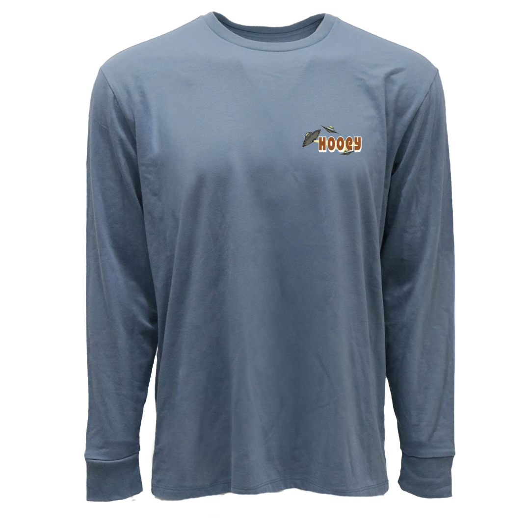 Hooey Men's Rustler Dark Denim Graphic T-Shirt HT2677DKDE