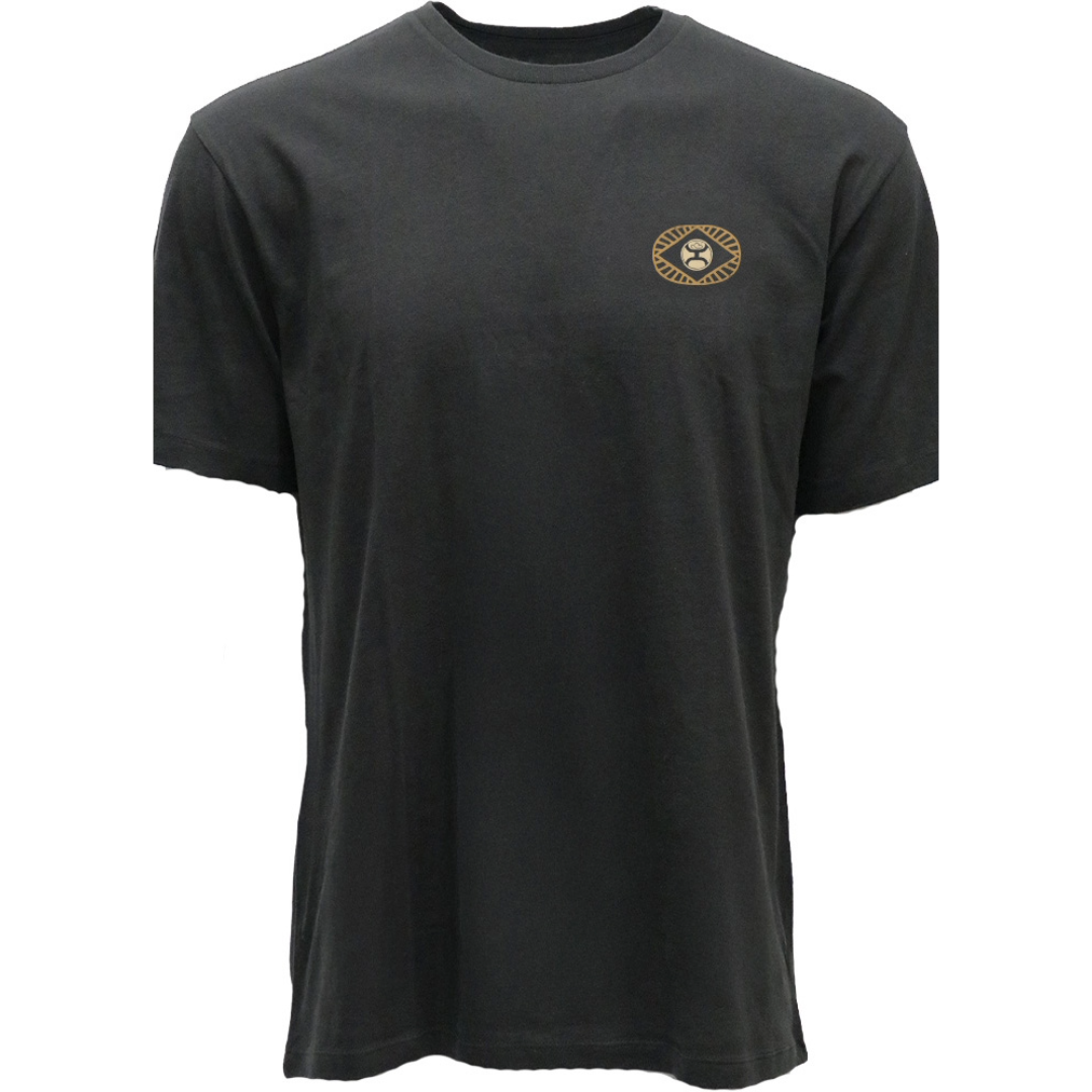 Hooey Men's Bodi Light Black Logo Graphic T-Shirt HT2702LTBK