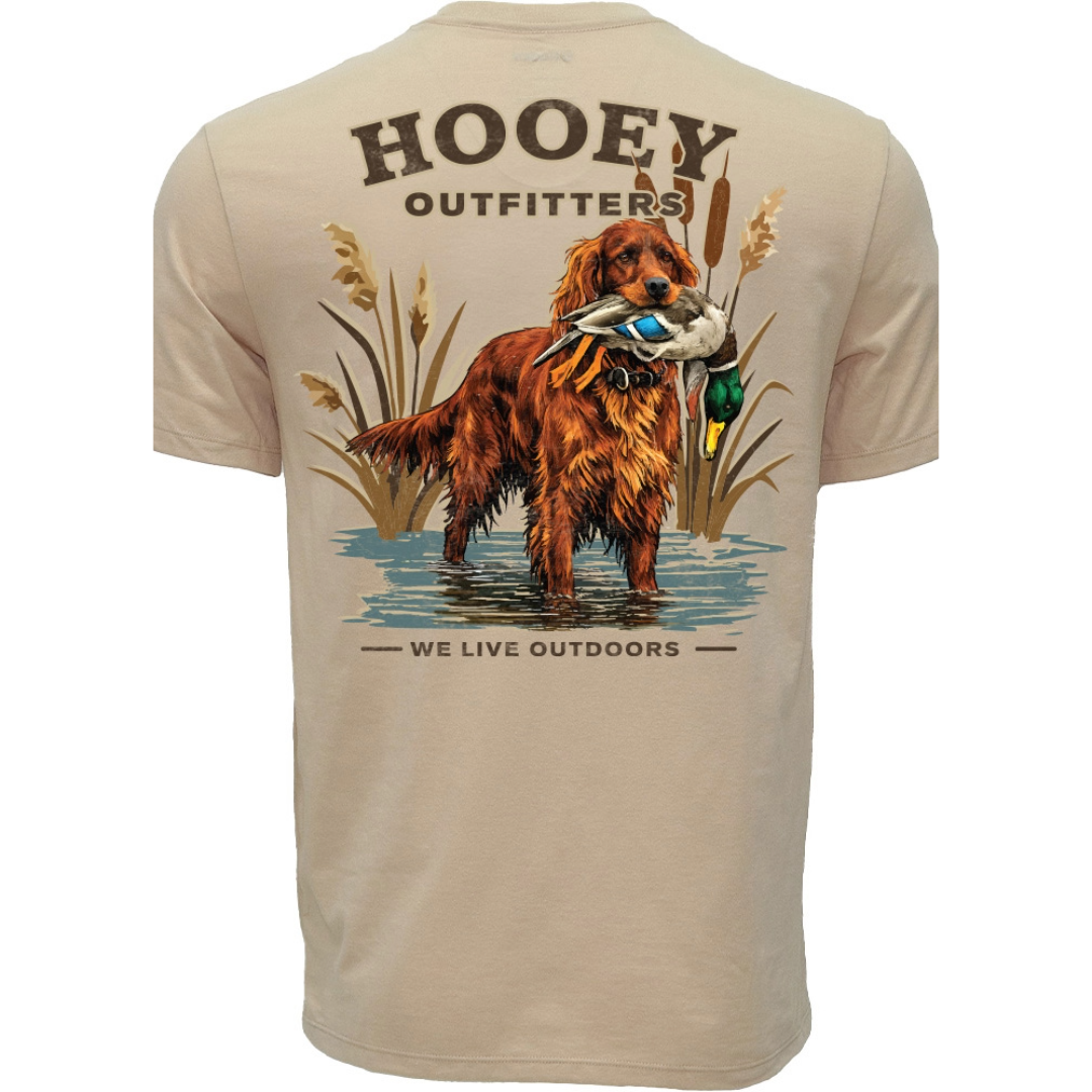 Hooey Men's Tracker Tan Graphic T-Shirt HT2750TN