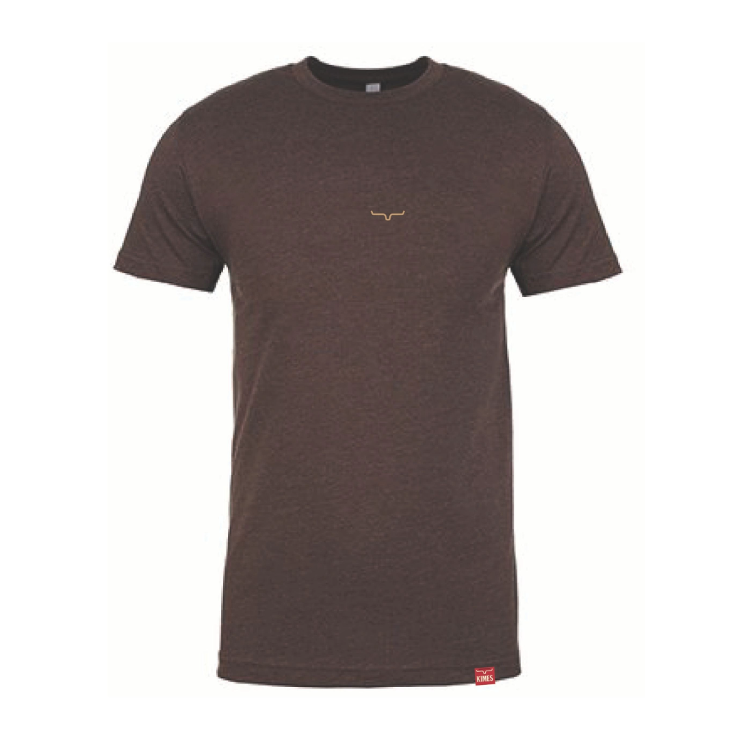 Kimes Ranch Men's Tiger Camo Espresso Brown T-Shirt MSH0000257-BN004