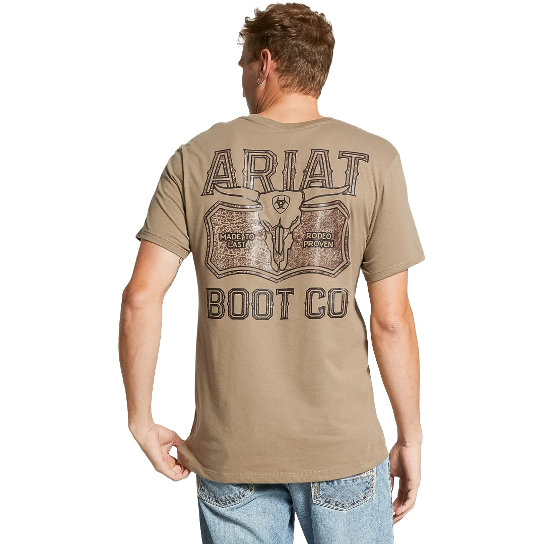 Ariat Men's Steer Lockup Fallen Rock T-Shirt 10082622