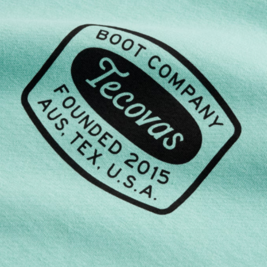 Tecovas Men's Graphic Logo Teal & Black Western T-Shirt 40331TLB