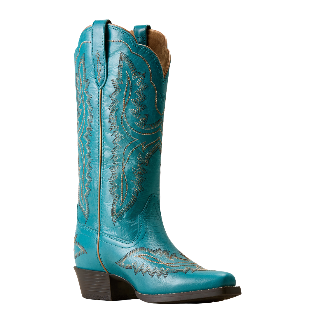 Ariat Youth Girl's Casanova Basin Blue D Toe Western Boot 10080384