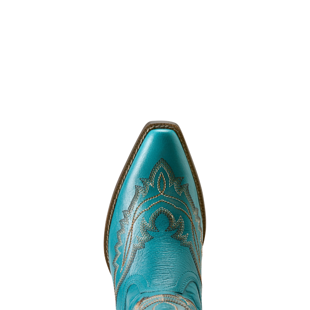 Ariat Youth Girl's Casanova Basin Blue D Toe Western Boot 10080384