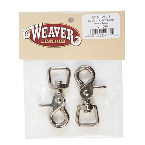 Weaver Square Scissor Snaps