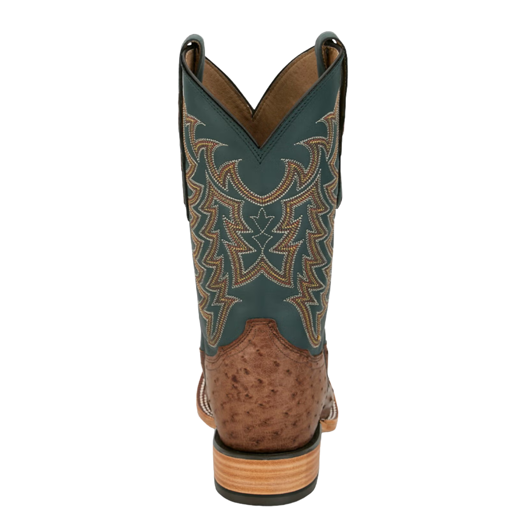 Tony Lama Men's Juan 11" Full Quill Ostrich Western Boot HE6275