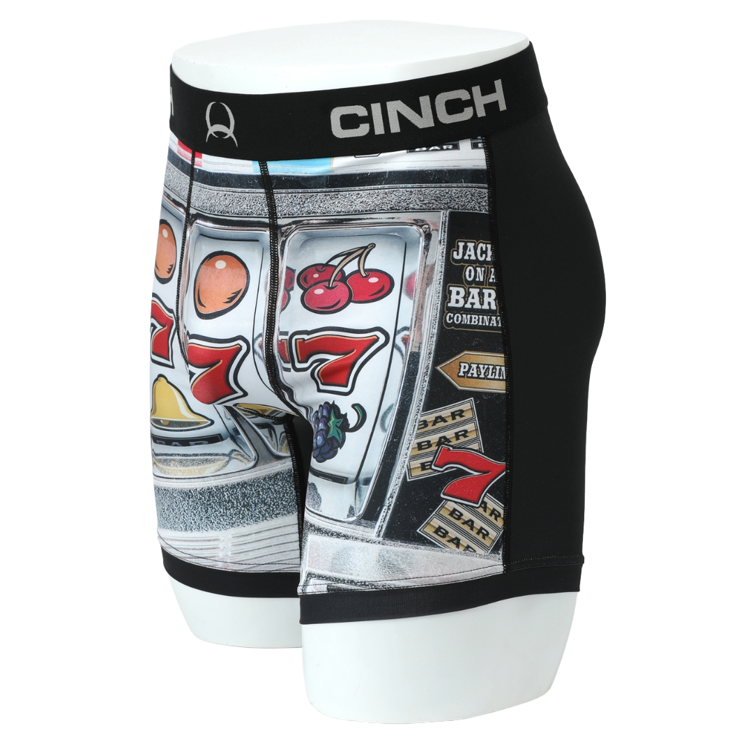 Cinch Mens 6" Jackpot Multi Colored Boxer Brief MXY6009021