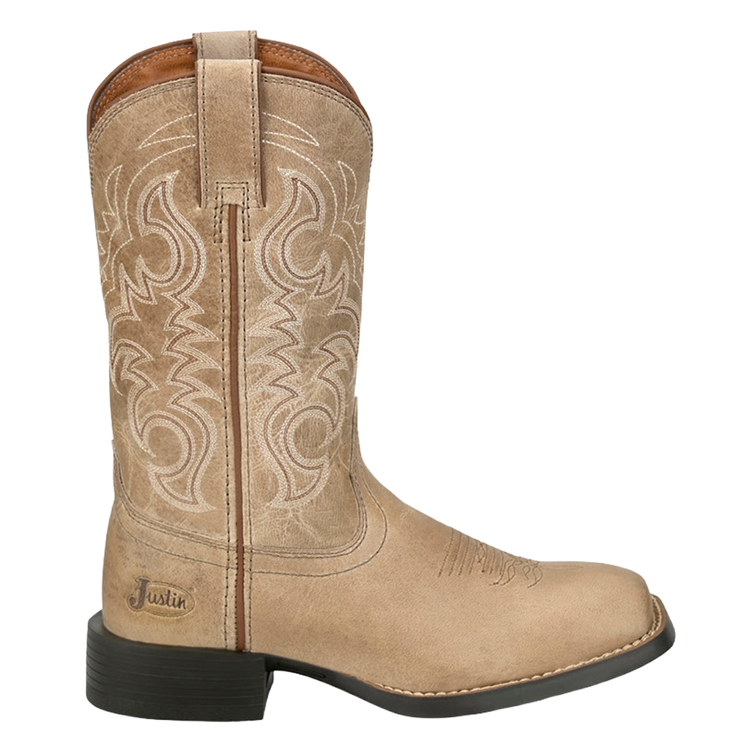 Justin Ladies Della Tan Leather Western Boot SE2812L