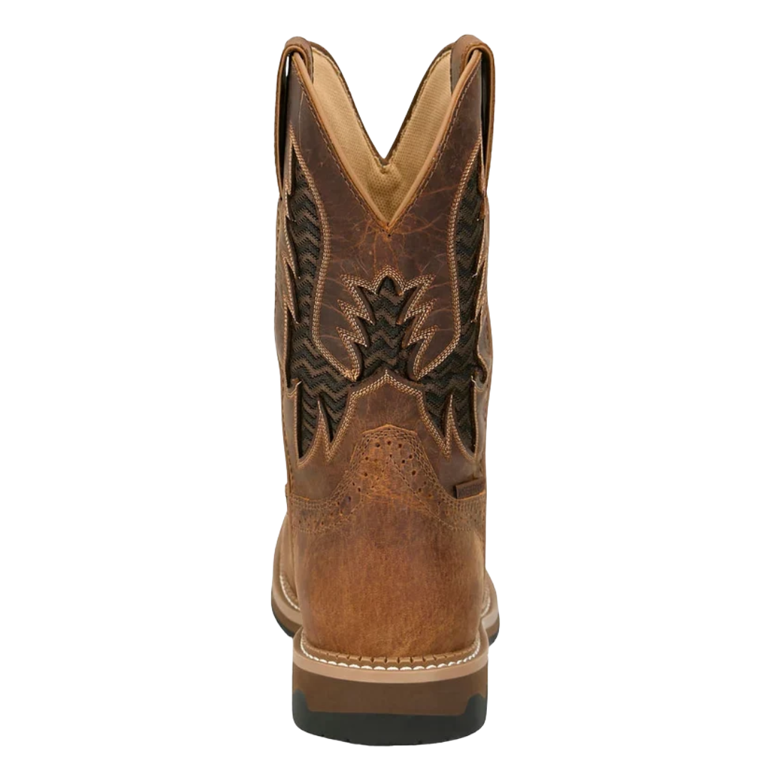 Justin Men's Bolt Brown Composite Toe Work Boot SE4130