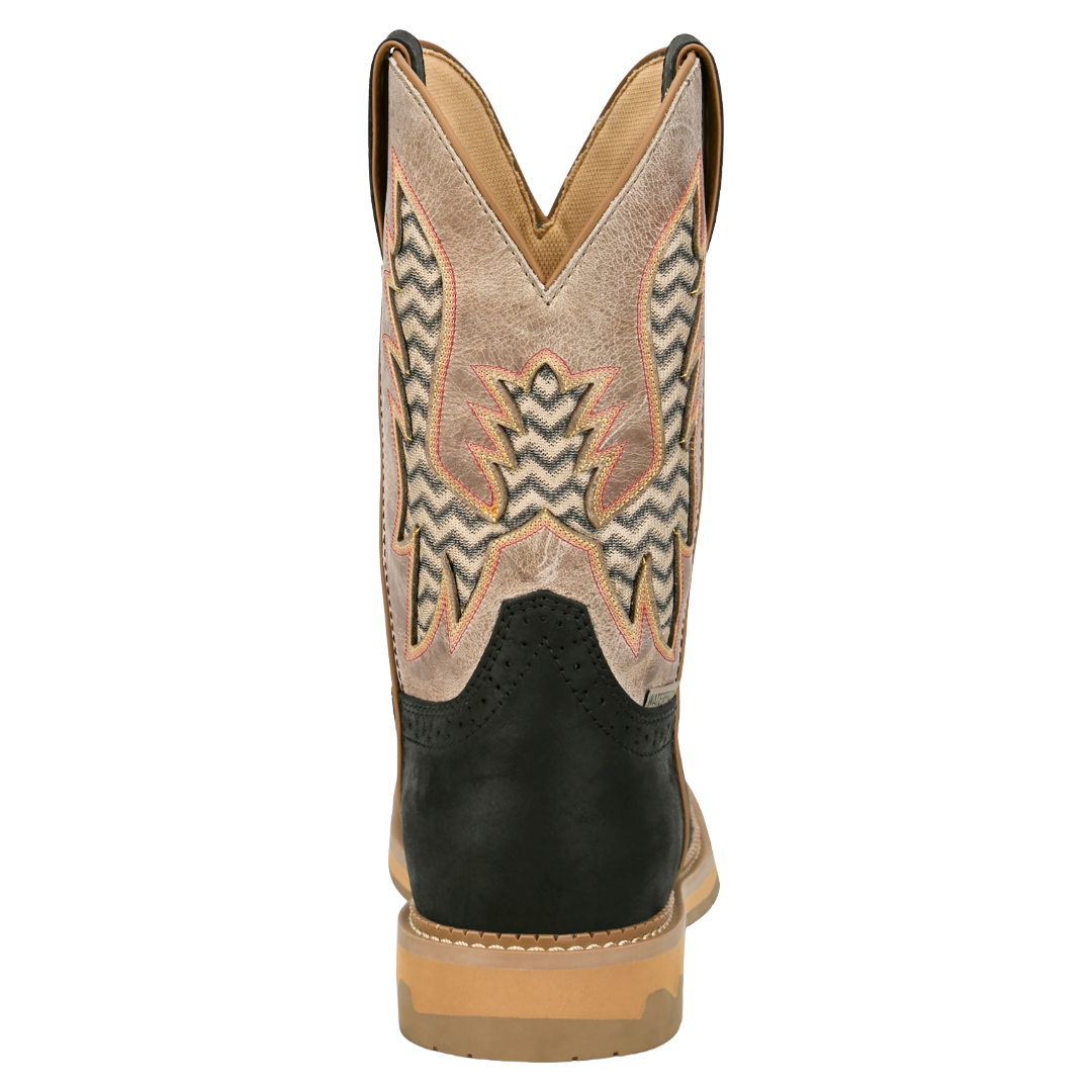 Justin Men's Bolt Black Composite Toe Work Boot SE4135