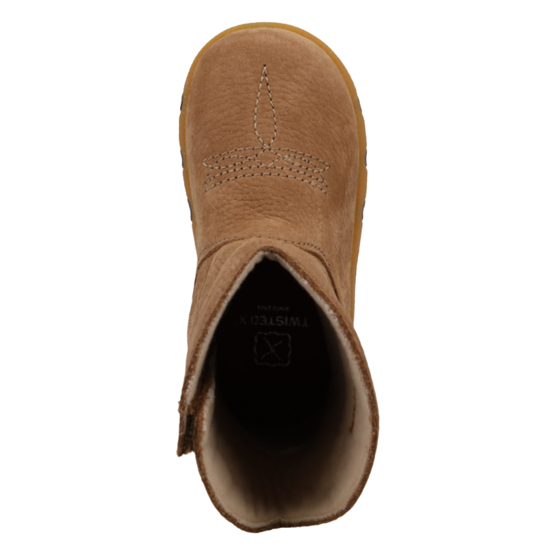 Twisted X Toddler Boys Camel Driving Moc Boot ICA0054