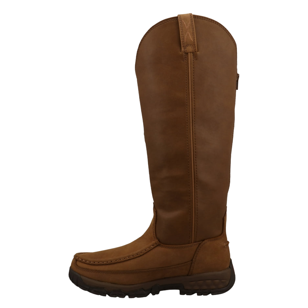Twisted X Ladies Brown Leather 16" Snake Boot WXCBWS1