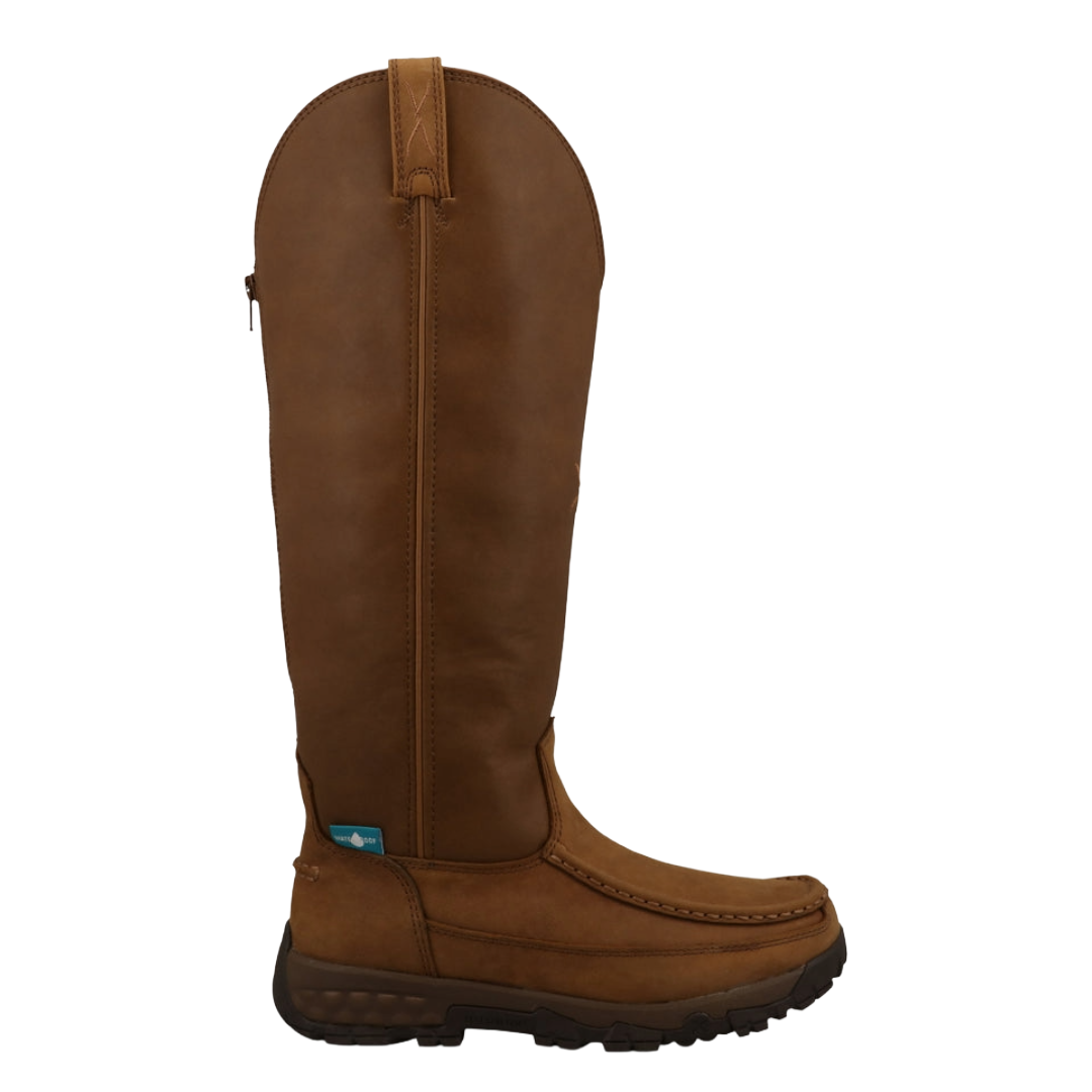 Twisted X Ladies Brown Leather 16" Snake Boot WXCBWS1