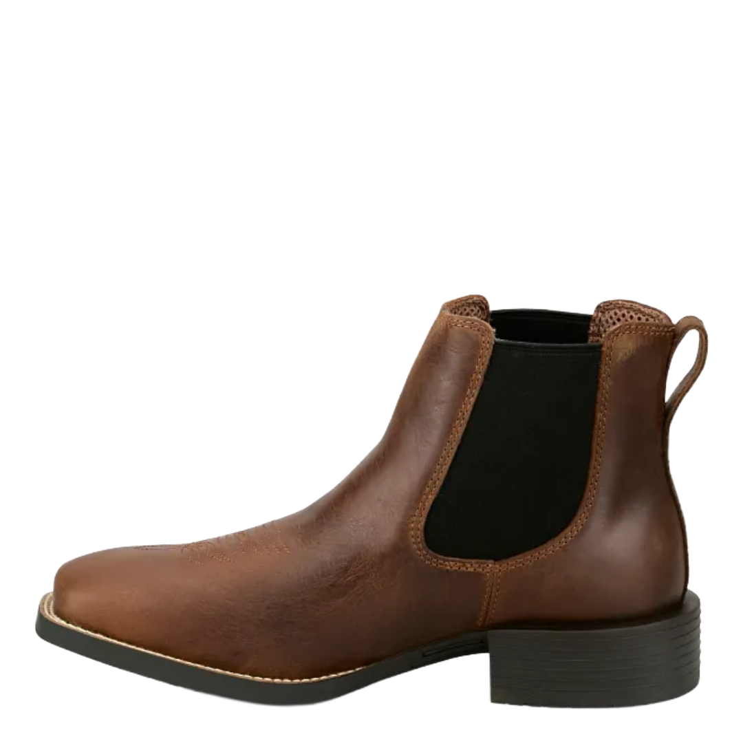 Justin Men's Norman Brown Leather Square Toe Boot SE3490