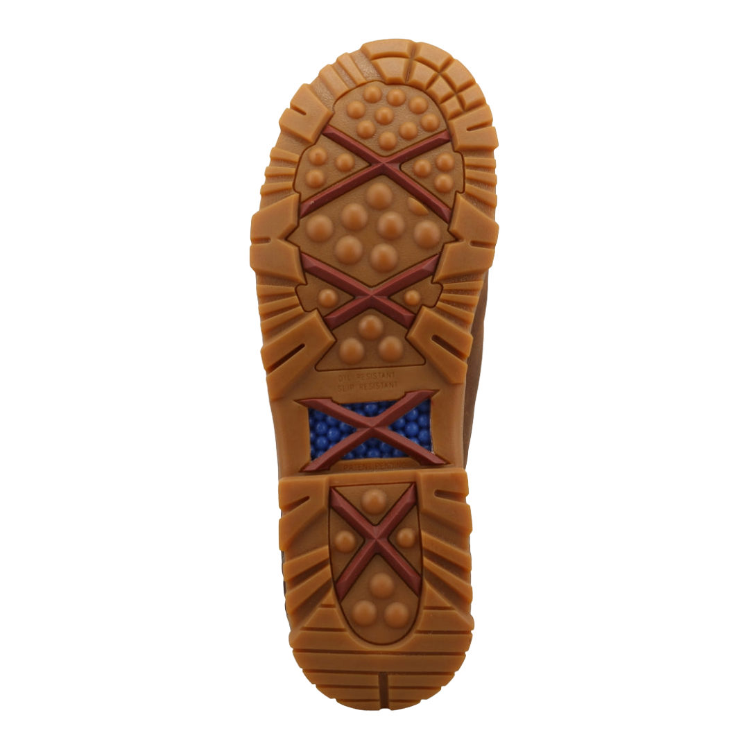 Twisted X Men's Oiled Saddle & Tan Suede 6" Work Boot MXCN013