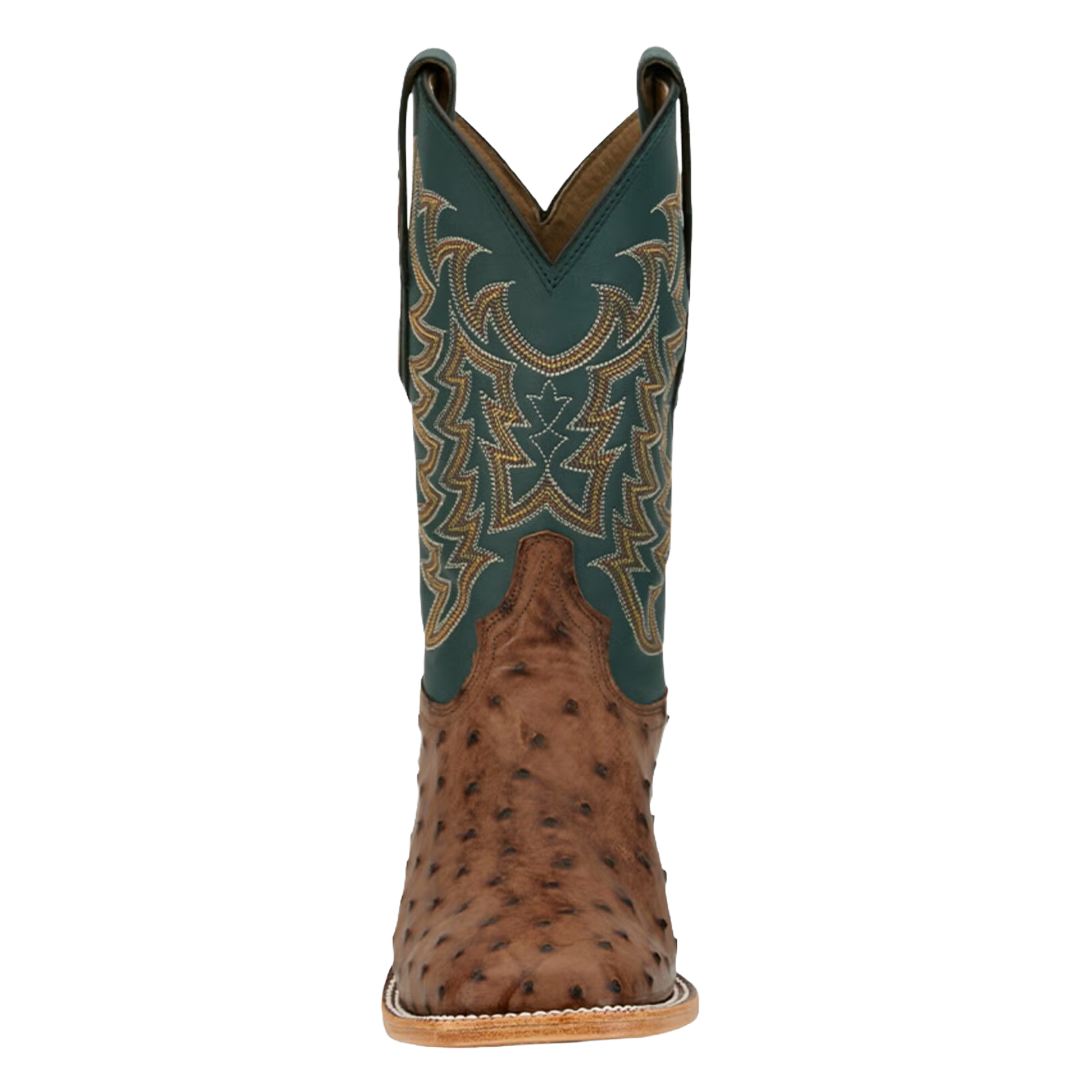 Tony Lama Men's Juan 11" Full Quill Ostrich Western Boot HE6275
