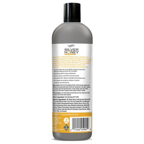 Absorbine Silver Honey Medicated Shampoo 16fl oz