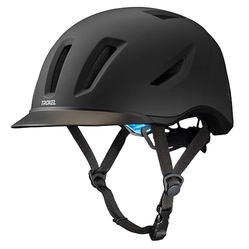 Troxel Terrain Black Duratec Highly Ventilated Equestrian Helmet