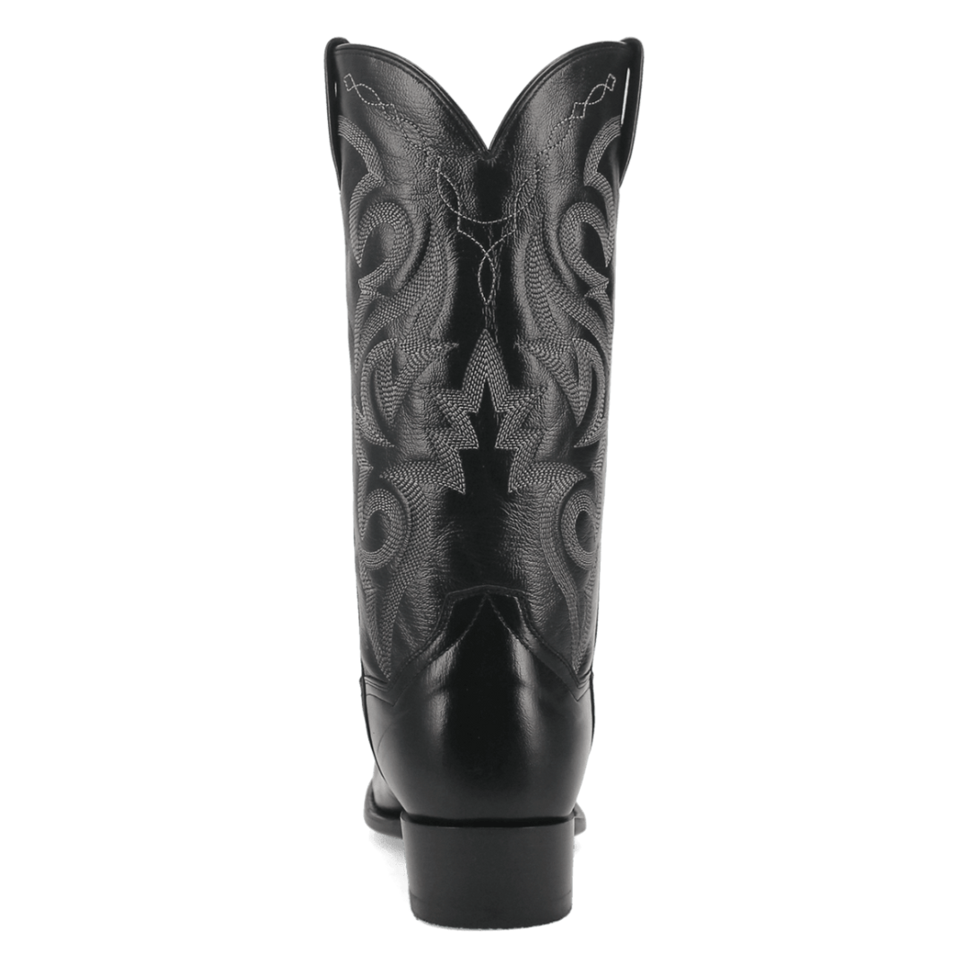 Dan Post Men's Milwaukee Black Leather J Toe Western Boot DP2110J-BK