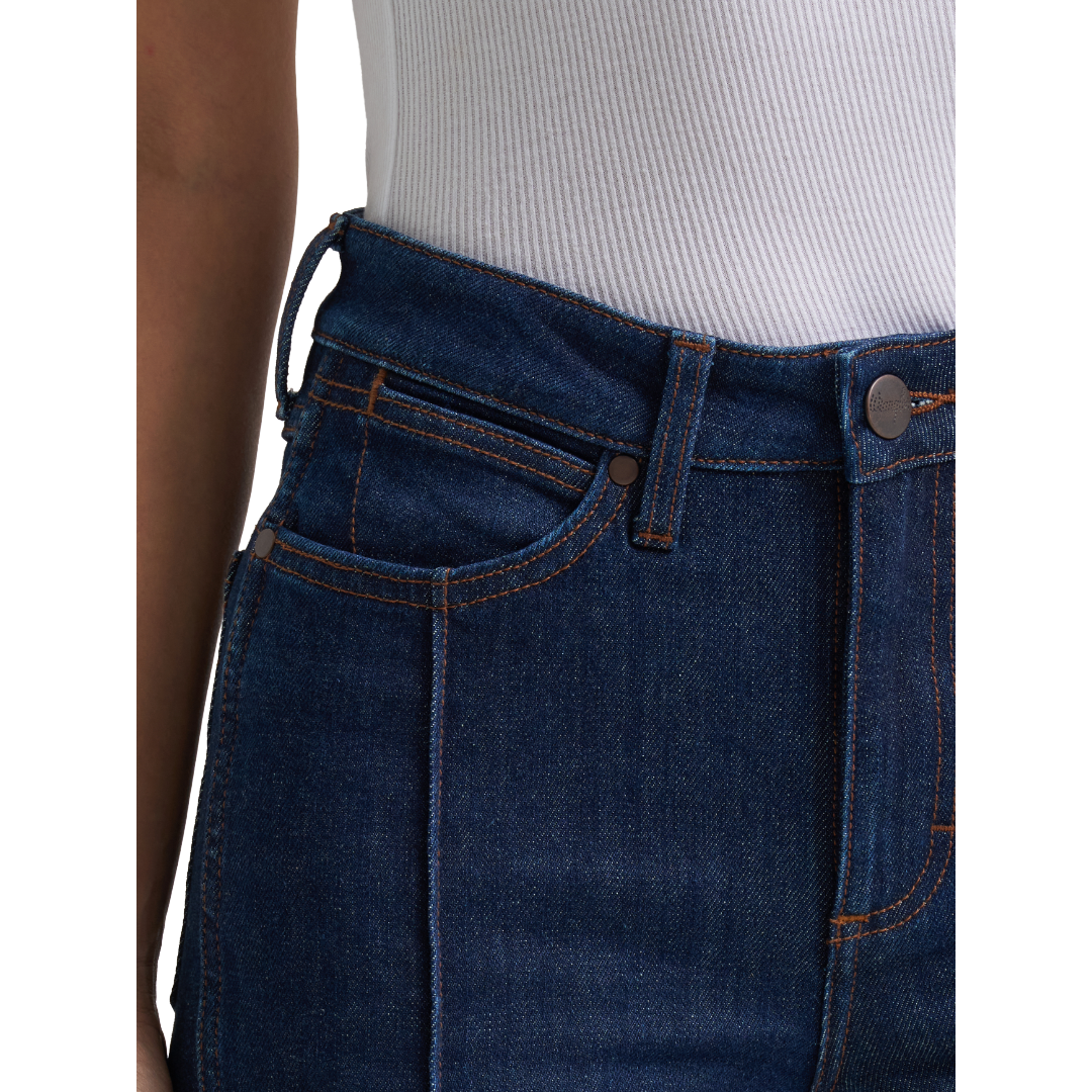 Wrangler Ladies Retro® Bailey Trouser Sariah Wash High Rise Denim Jean 112382319