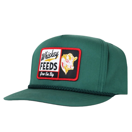 Whiskey Bent The Grazer Dark Green Graphic Cap GRAZER