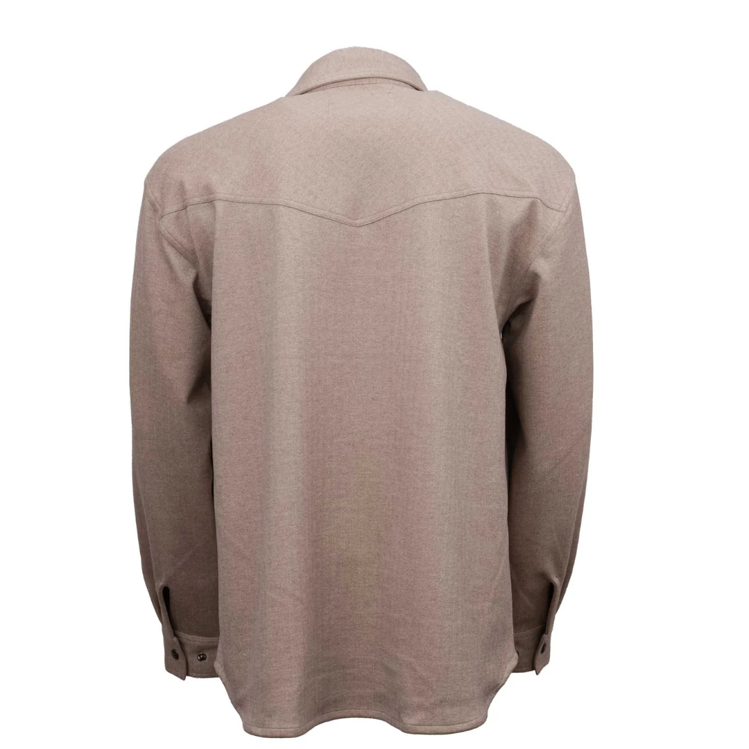 Outback Trading Men's Ace Tan Button Down Jacket 40424-TAN