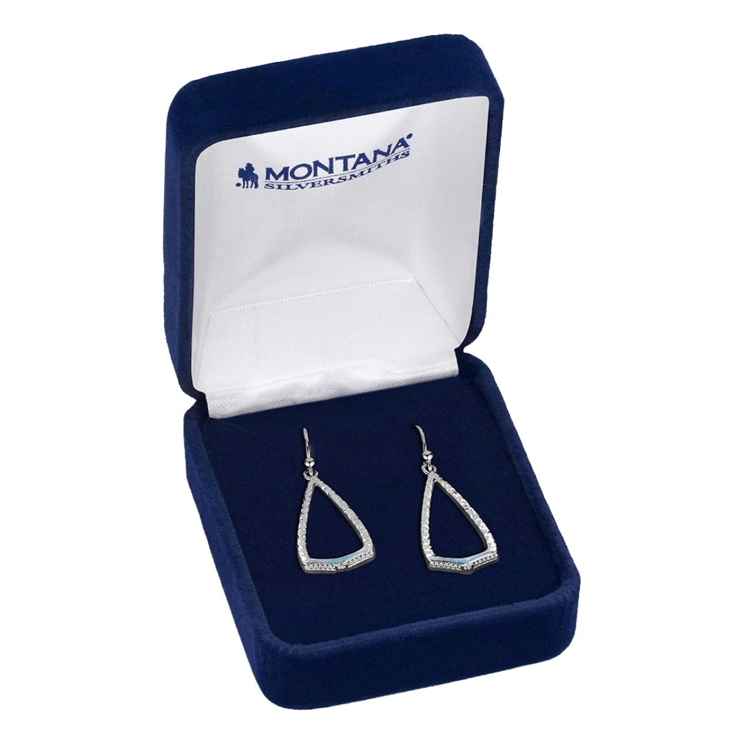 Montana Silversmiths Ladies Silver Western Chic Earrings ER6630