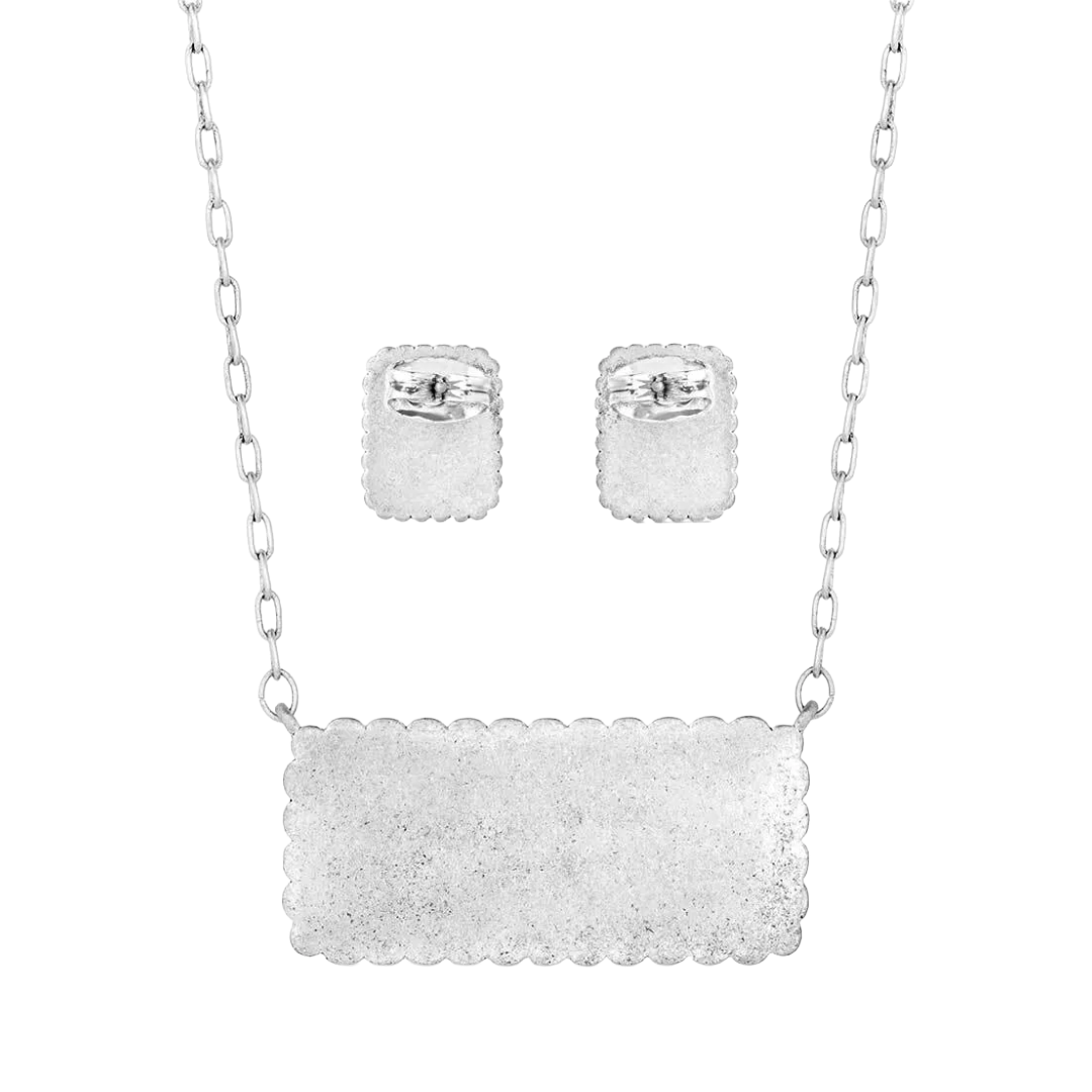 Montana Silversmiths Ladies Silver Double Essence Jewelry Set JS6012
