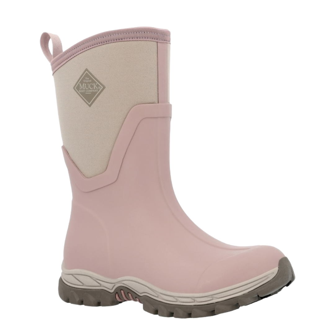 Muck Ladies Arctic Sport II Pink 12" Insulated Short Boot MAS12W60
