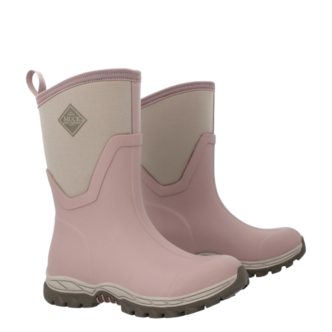 Muck Ladies Arctic Sport II Pink 12" Insulated Short Boot MAS12W60