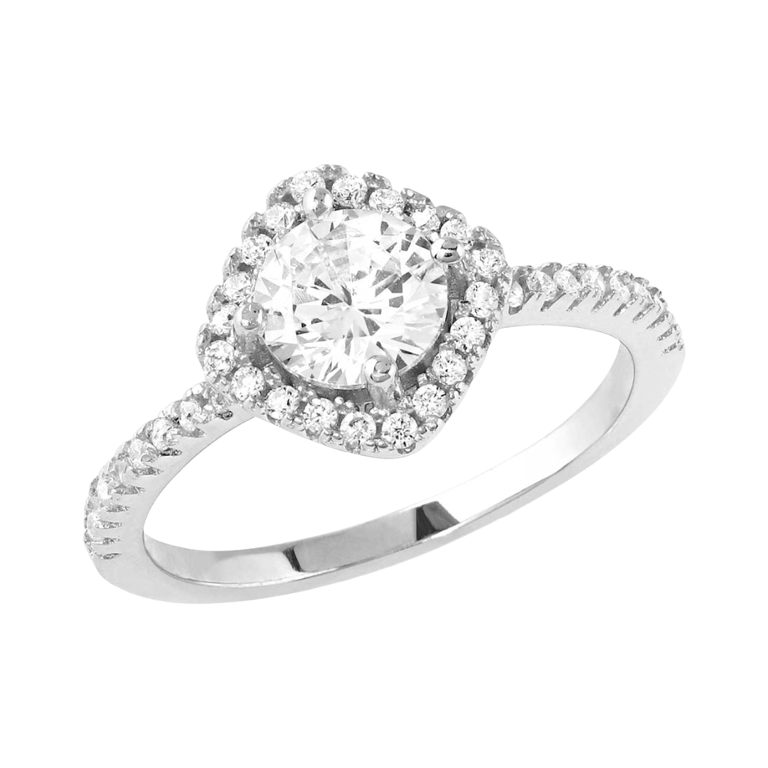 Montana Silversmiths Beyond Compare Silver Crystal Ring RG3183B