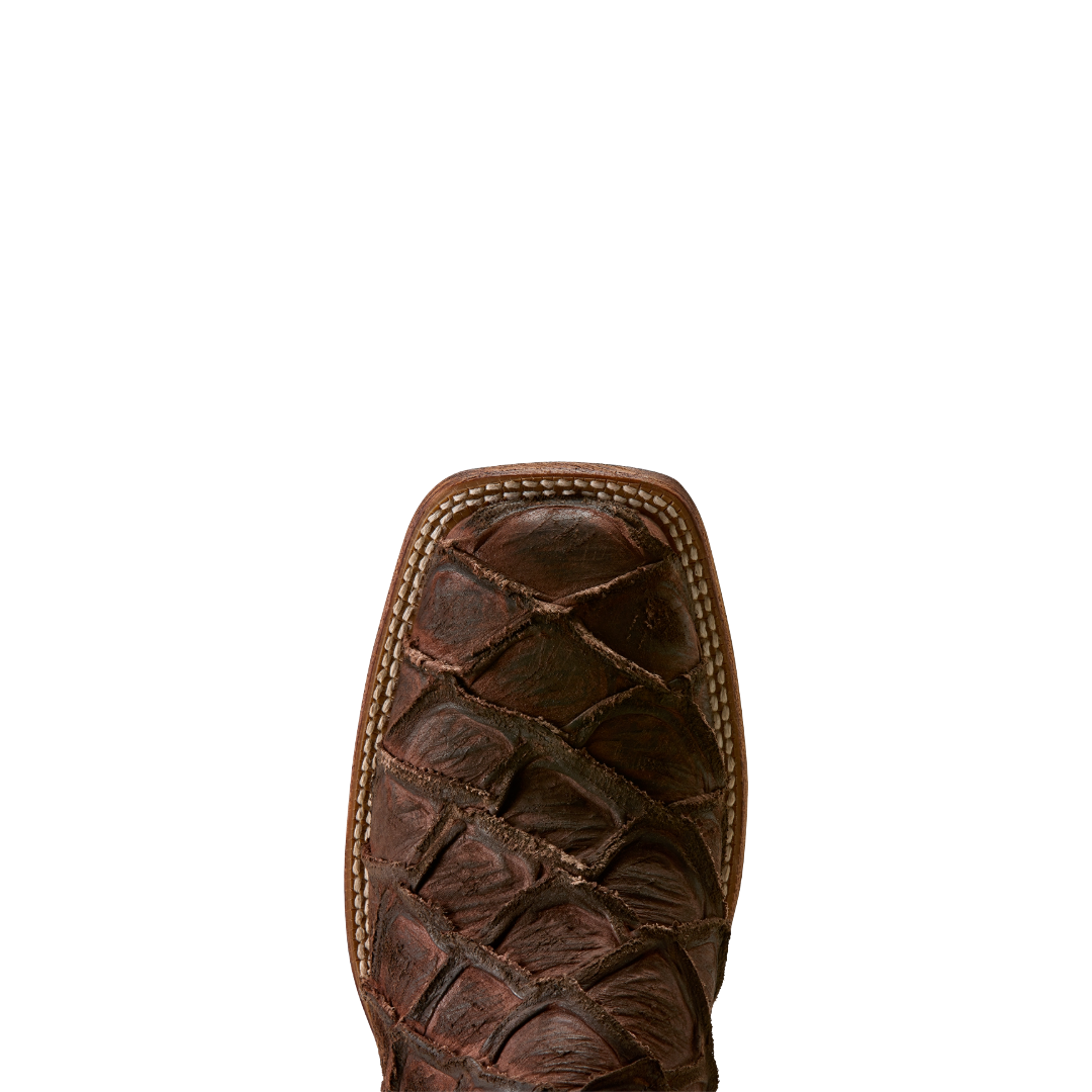 Ariat Men's Riverside Chocolate Bass Print Western Boot 10080345