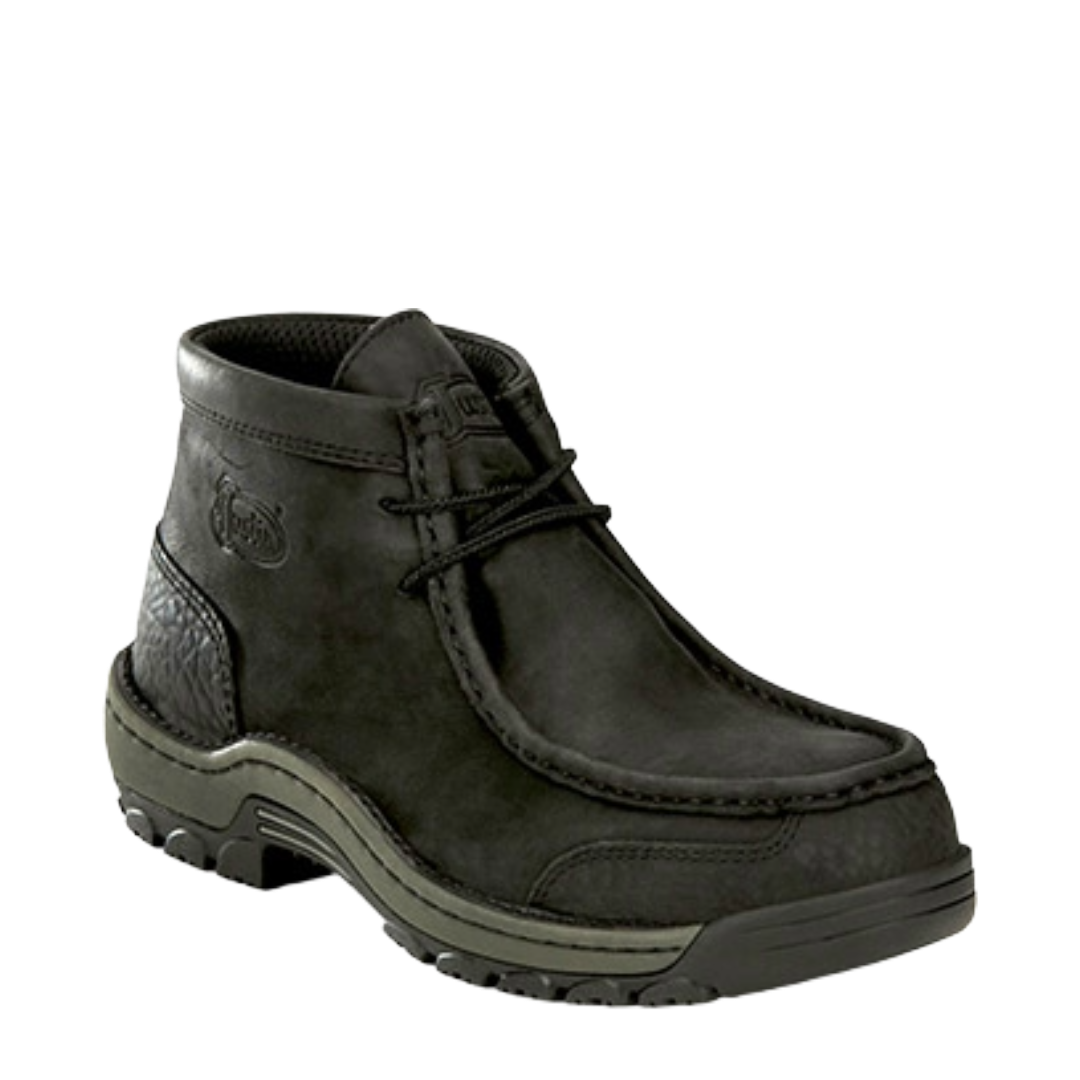 Justin Men's Crafton 4" Coal Leather Alloy Toe Work Boot SE250