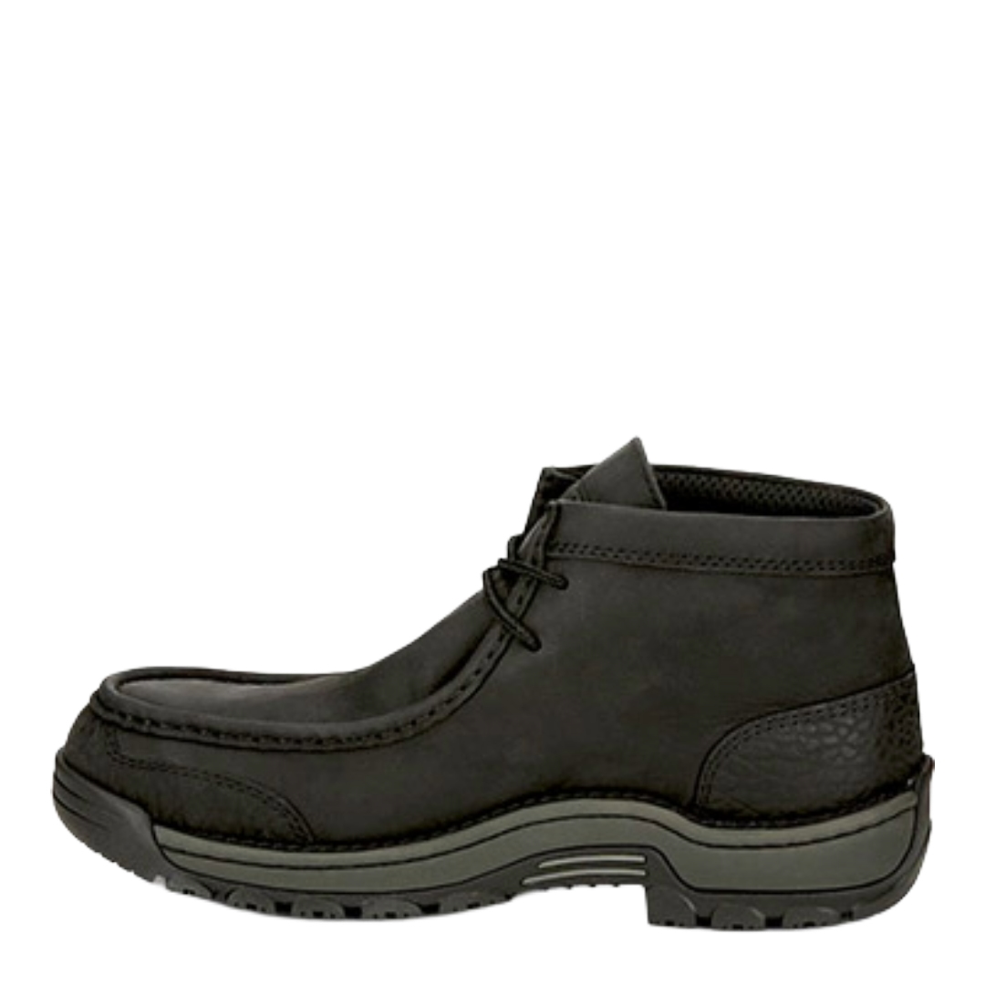 Justin Men's Crafton 4" Coal Leather Alloy Toe Work Boot SE250