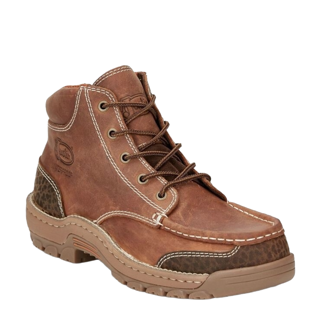 Justin Men's Corbett Sorrel Moc Toe Work Boot SE252