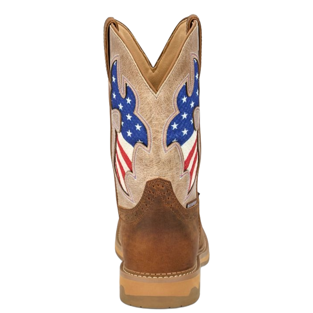 Justin Men's Bolt Brown Composite Toe Western Work Boot SE4137