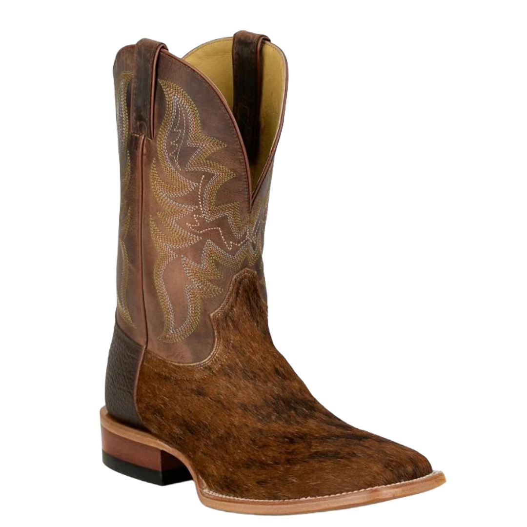 Justin Men's Baron Brown Hair On Leather Western Boot SJ5058