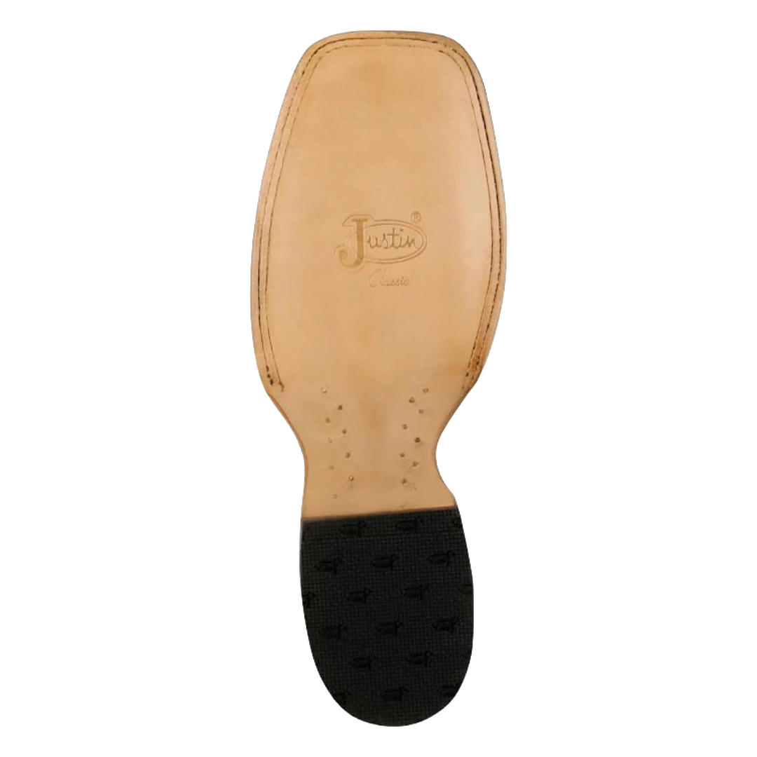 Justin Men's Baron Brown Hair On Leather Western Boot SJ5058
