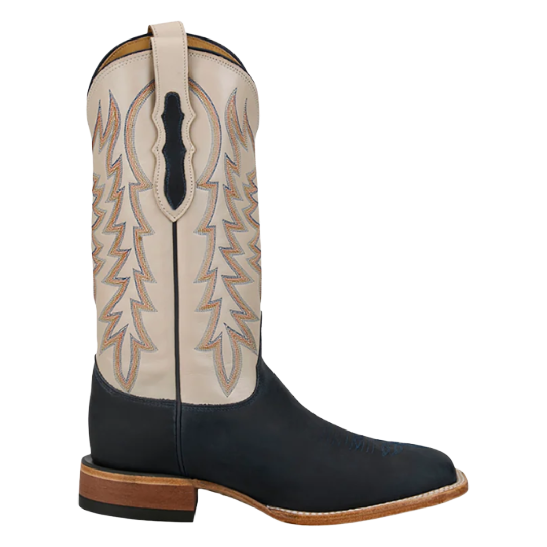 Justin Men's CPX Pocatello Blue Leather Western Boot CX1340