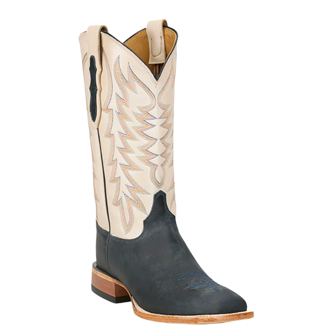 Justin Men's CPX Pocatello Blue Leather Western Boot CX1340