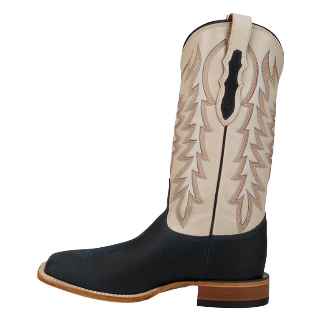 Justin Men's CPX Pocatello Blue Leather Western Boot CX1340