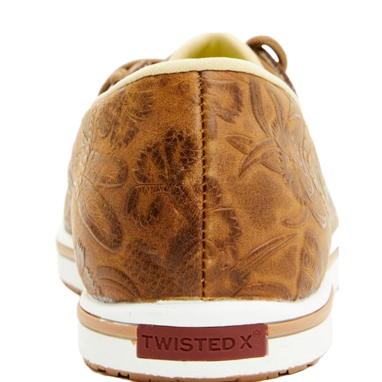 Twisted X Ladies Lion Tan Slip On Shoes WCA0099
