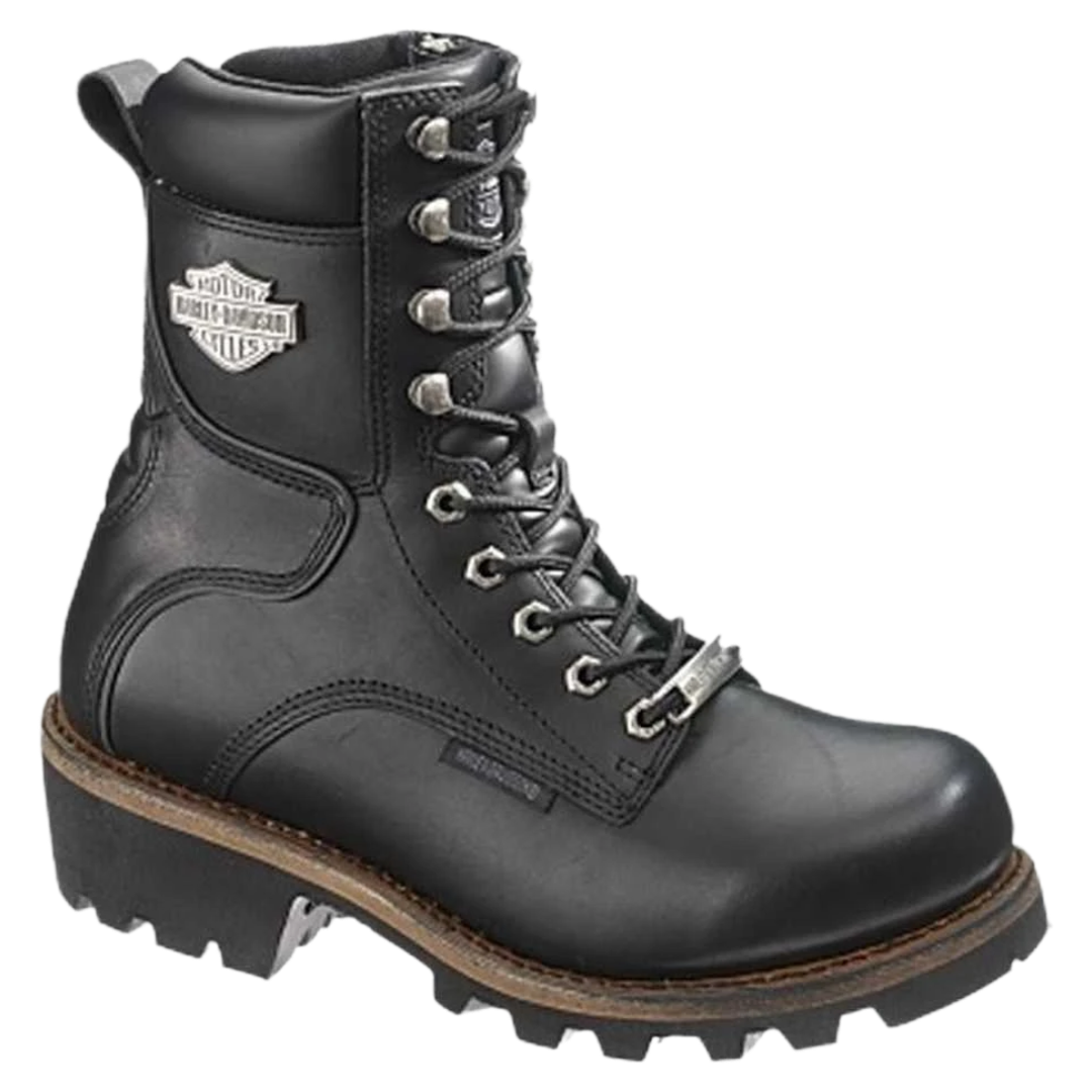 Harley Davidson Ladies Tyson Black Leather Riding Boot D87016