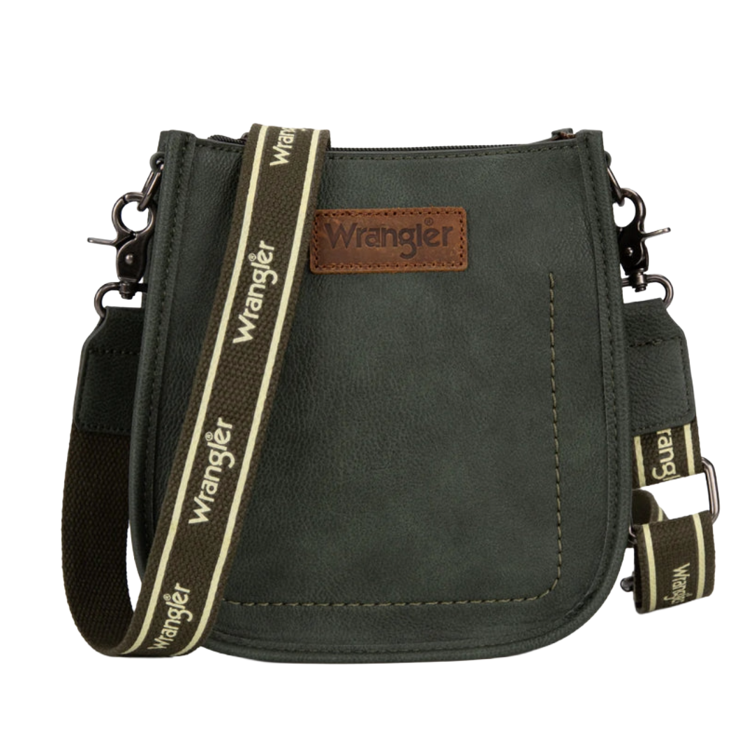 Wrangler Ladies Small Green Crossbody Bag WG119-077GN