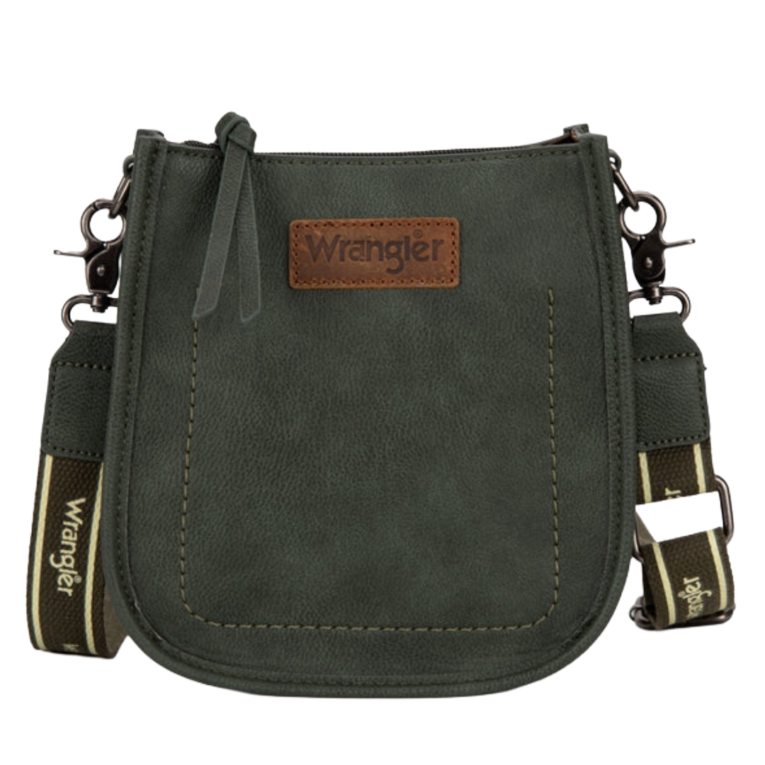 Wrangler Ladies Small Green Crossbody Bag WG119-077GN